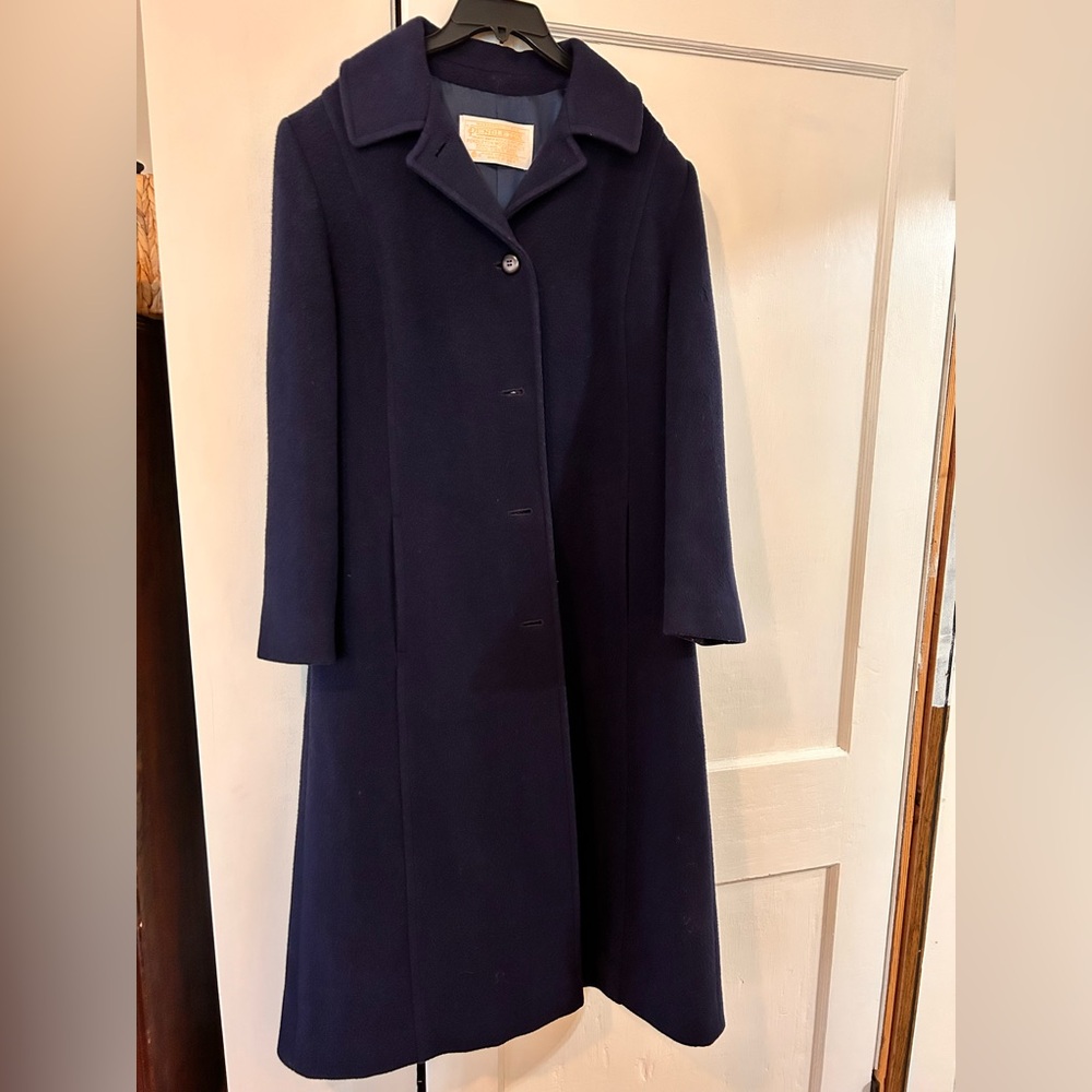 Pendleton Elegant Navy Blue Coat